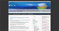 Desktop Screenshot of andyorrock.com